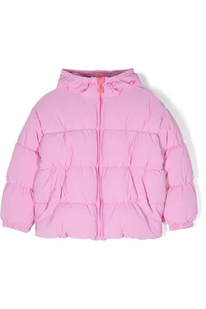 Billieblush Rainbow hooded puffer jacket