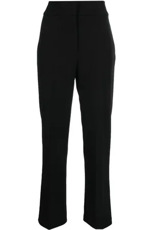 DKNY High-waisted cropped trousers