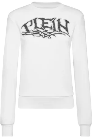 Philipp Plein Logo-embellished cotton sweatshirt