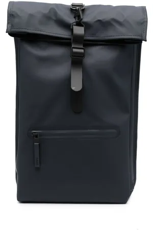 Rains Roll-top buckled backpack
