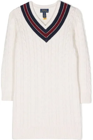 Ralph Lauren Cable-knit wool dress