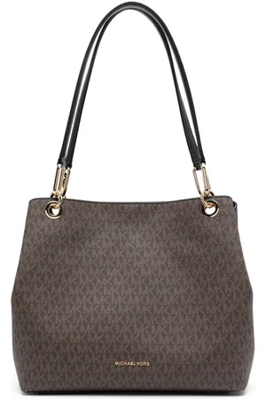 Michael Kors Monogrammed leather tote bag