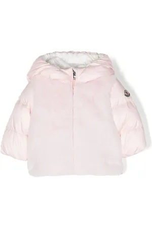 Moncler Logo-patch panelled padded jacket