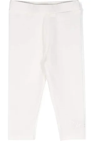 Moncler Logo-lettering jersey leggings