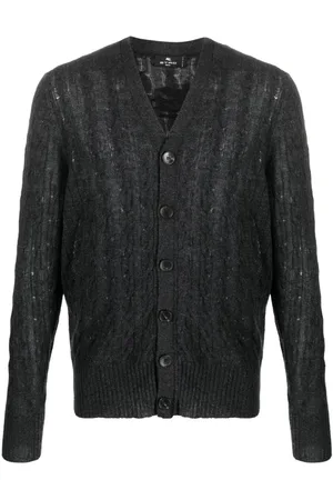 Etro Cable-knit cashmere cardigan