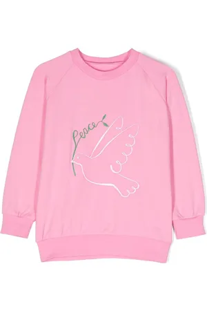 Wauw Capow by Bangbang Peace Out stretch organic-cotton sweatshirt