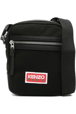Kenzo UNISEX Mini Messenger Logo-embossed Crossbody Bag