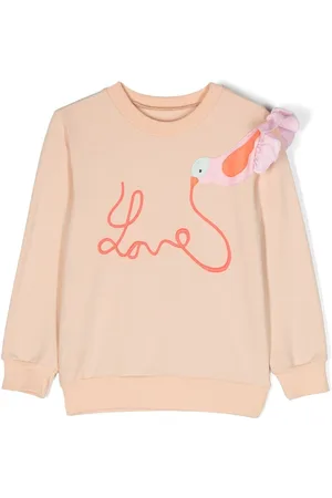Wauw Capow by Bangbang Lucia Love embroidered-motif sweatshirt