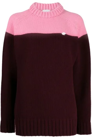 Patou Two-tone knitted jumper