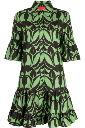 La DoubleJ Choux printed shirt dress