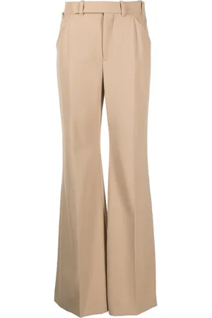 Chloé Wide-leg wool trousers