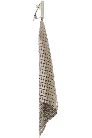 Paco rabanne Flow Pixel mesh drop earring