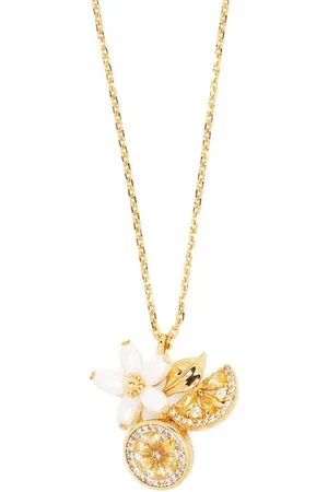 Kate Spade four-leaf Clover Pendant Necklace - Farfetch