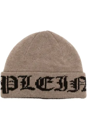 Philipp Plein Gothic Plein wool beanie