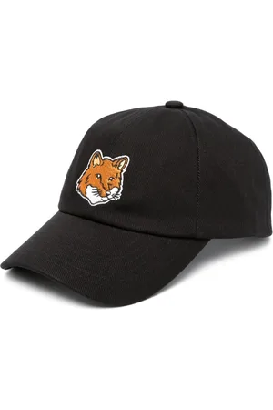 Maison Kitsuné Logo-embroidered cotton cap