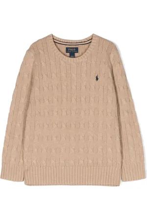 Ralph Lauren Polo Pony cable-knit jumper