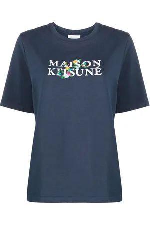 Maison Kitsuné Logo-print cotton T-shirt