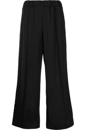 Jil Sander Pressed-crease elasticated-waist trousers