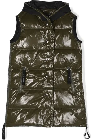 John Richmond Padded hooded gillet