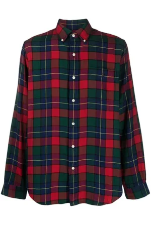 Ralph Lauren Plaid-patterned cotton shirt