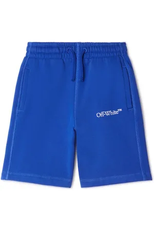 Off-White logo-print Swim Shorts - Farfetch