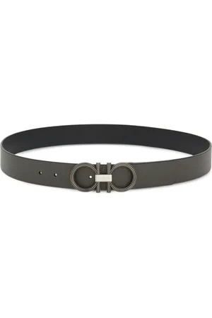 Salvatore Ferragamo Gancini-buckle leather belt