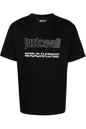 Roberto Cavalli Logo-print cotton T-shirt