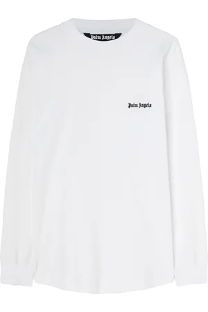 Palm Angels Embroidered-logo long-sleeve T-shirt