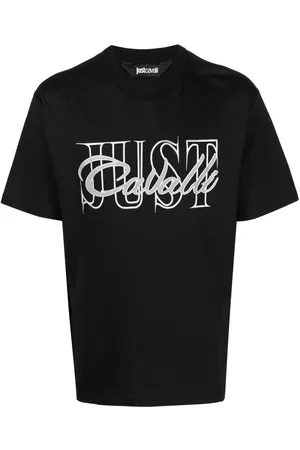 Roberto Cavalli Logo-print cotton T-shirt