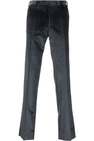 CANALI Straight-leg velvet corduroy trousers