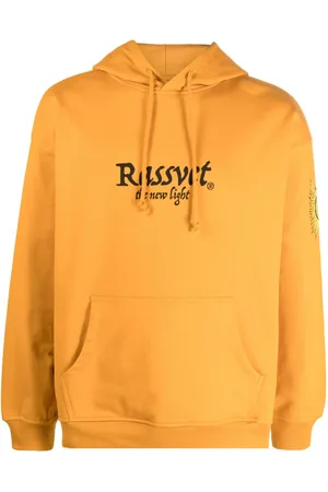 Rassvet Logo-print drawstring hoodie