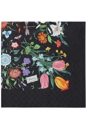 Gucci Modal Silk Blooms Print Shawl - Farfetch