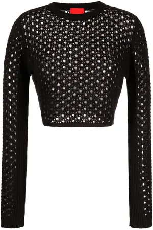 Cashmere In Love Ria crochet-knit jumper