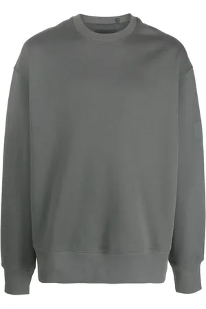 Y-3 Logo-print organic-cotton sweatshirt