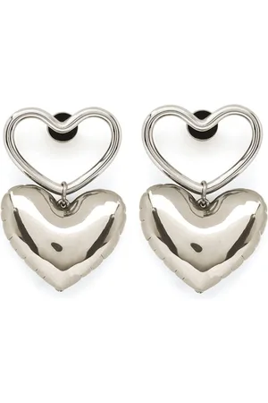 Nina Ricci Blow Up heart-charm earrings