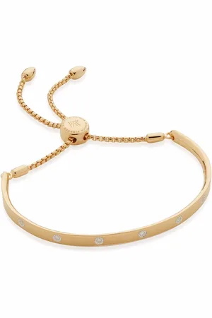 Monica Vinader Fiji-gem diamond-chain bracelet