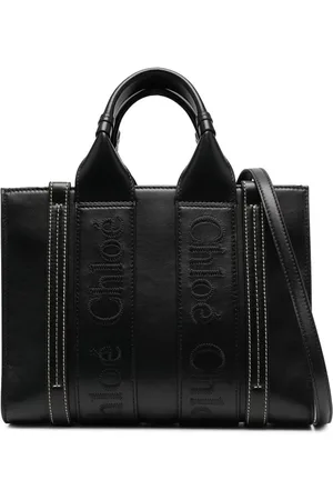 Chloé Small Woody leather tote bag