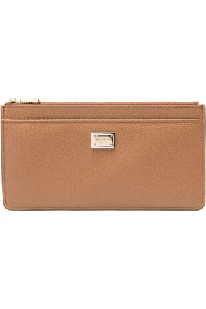 Dolce & Gabbana Logo-plaque leather wallet