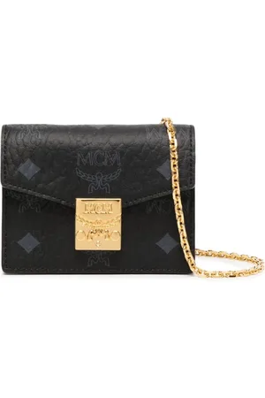 MCM Mini Tracy leather cardholder
