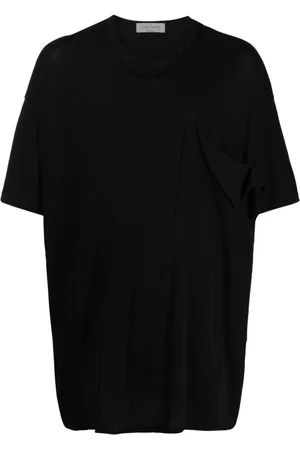 YOHJI YAMAMOTO Round-neck cotton T-shirt