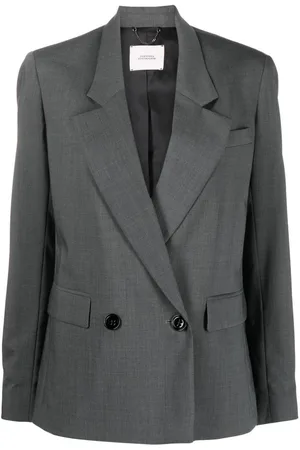 Dorothee Schumacher Double-breasted virgin wool-blend blazer