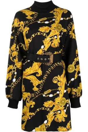 VERSACE Chain Couture minidress