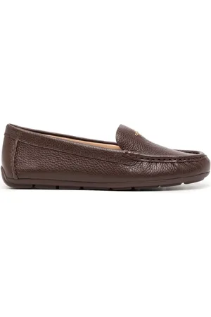 Coach Leah Chunky Sole Leather Loafers - Farfetch