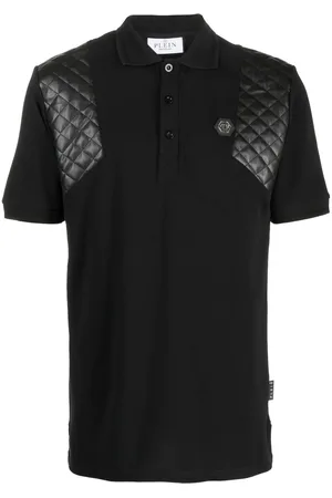 Philipp Plein Skull & Bones rhinestone-embellished polo shirt