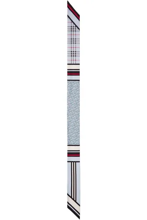 Burberry Monogram check thin neck scarf
