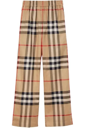 Burberry Check Pants for Women for sale  eBay