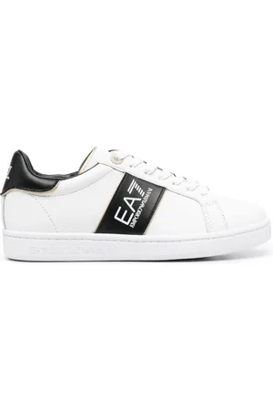 Ea7 Emporio Armani logo-debossed high-top Sneakers - Farfetch