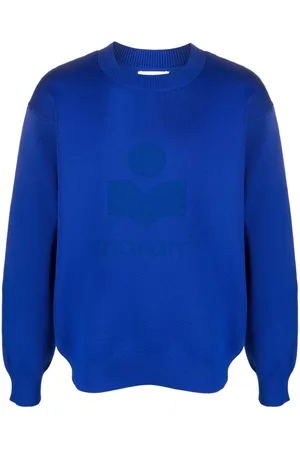 Isabel Marant Logo-jacquard fine-knit sweatshirt