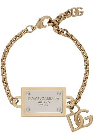 Dolce & Gabbana charm-detail Buckled Leather Bracelet - Farfetch