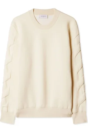 OFF-WHITE 3D Diag cotton jumper